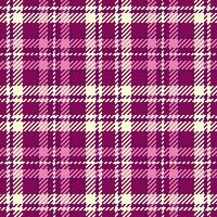 patroon controleren structuur van naadloos achtergrond Schotse ruit met een kleding stof textiel plaid vector. vector