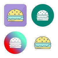 hamburger vector pictogram