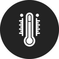 thermometer vector pictogram