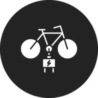 elektrische fiets vector icon