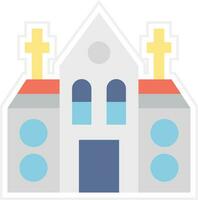 kerk vector pictogram