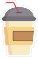 milkshake vector pictogram