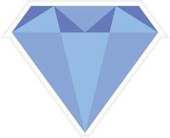 diamant vector pictogram