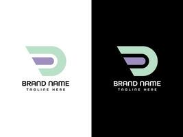 brief logo ontwerp vector