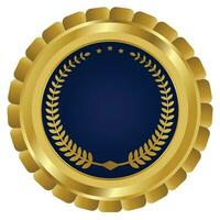 goud medaille reeks insigne vector de het beste prijs