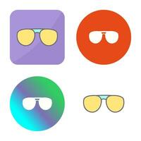 uniek bril vector icoon