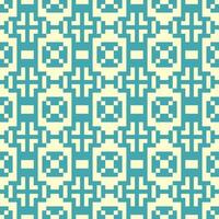 een blauw en wit meetkundig patroon vector