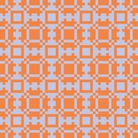 een oranje en blauw meetkundig patroon vector