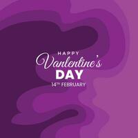 Valentijn dag abstract achtergrond met Purper kleur vector