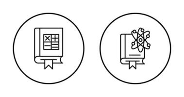 wiskunde en wetenschap icoon vector