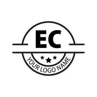 brief ec logo. e c. ec logo ontwerp vector illustratie voor creatief bedrijf, bedrijf, industrie. pro vector