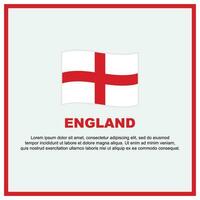 Engeland vlag achtergrond ontwerp sjabloon. Engeland onafhankelijkheid dag banier sociaal media na. Engeland banier vector