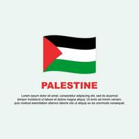 Palestina vlag achtergrond ontwerp sjabloon. Palestina onafhankelijkheid dag banier sociaal media na. Palestina achtergrond vector