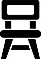 stoel vector icoon ontwerp illustratie