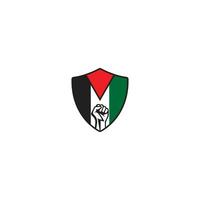 vrij Palestina logo vector