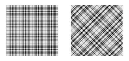 plaid in zwart en wit. naadloos afdrukken van kleding stof textuur. vector