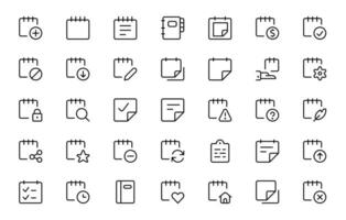 papier documenten schrijven, handtekening, Notitie pictogrammen. lijn optelsom. het dossier icoon. gevouwen geschreven papier. lijn icoon - voorraad vector. vlak vector icoon voor appjes, ui en websites.