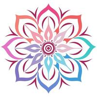 zwart en wit abstract circulaire patroon mandala, mandala lijn tekening ontwerp, kleurrijk sier- luxe mandala patroon vector