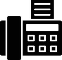 fax machine vector pictogram ontwerp illustratie