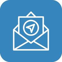 stuur mail vector pictogram ontwerp illustratie