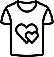 t-shirt vector icoon ontwerp illustratie