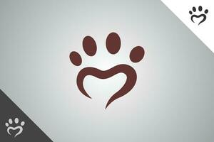 dier huisdier modern logotype en symbool. perfect logo voor bedrijf verwant naar dier, huisdier en veterinair. geïsoleerd Aan achtergrond. vector eps 10.