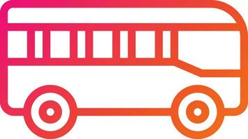 bus vector pictogram ontwerp illustratie