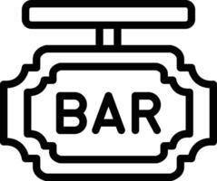 bar bord vector icoon ontwerp illustratie