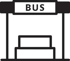 bus vervoer symbool icoon vector afbeelding. illustratie van de silhouet bus vervoer openbaar reizen ontwerp beeld