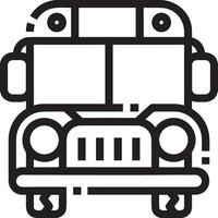 bus vervoer symbool icoon vector afbeelding. illustratie van de silhouet bus vervoer openbaar reizen ontwerp beeld