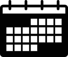 kalender schema icoon symbool vector afbeelding. illustratie van de modern afspraak herinnering agenda symbool grafisch ontwerp beeld