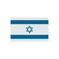 Israëlisch vlag icoon vector