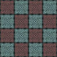keltisch naadloos patroon. abstract wijnoogst meetkundig behang. vector illustratie.