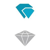 diamant logo sjabloon vector pictogram illustratie ontwerp