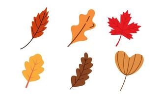 herfst bladeren logo vector beeld