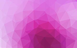 licht roze, blauwe vector veelhoek abstracte achtergrond.
