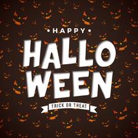 Happy Halloween illustratie vector