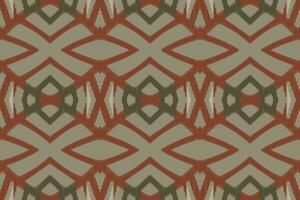 ikat paisley patroon borduurwerk achtergrond. ikat chevron meetkundig etnisch oosters patroon traditioneel.azteken stijl abstract vector illustratie.ontwerp voor textuur, stof, kleding, verpakking, sarong.