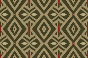 ikat kleding stof paisley borduurwerk achtergrond. ikat damast meetkundig etnisch oosters patroon traditioneel. ikat aztec stijl abstract ontwerp voor afdrukken textuur,stof,sari,sari,tapijt. vector