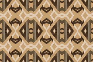 ikat naadloos patroon borduurwerk achtergrond. ikat structuur meetkundig etnisch oosters patroon traditioneel.azteken stijl abstract vector ontwerp voor textuur, stof, kleding, verpakking, sarong.