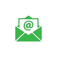 eps10 vector illustratie van een mail icoon of logo ontwerp sjabloon geïsoleerd Aan wit achtergrond