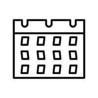 kalender vector pictogram