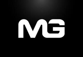 eerste brief m g logo ontwerp vector. grafisch alfabet symbool voor zakelijke bedrijf identiteit vector