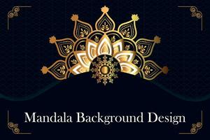 creatief, modern, abstract en professioneel kleur luxe sier- mandala achtergrond ontwerp of patroon ontwerp vector