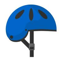 veiligheid helm voor fietsen, veilig Aan weg sport- vector