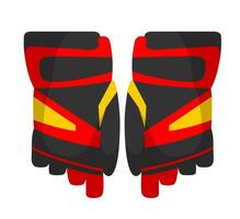 handschoenen voor hockey speler of skiën enthousiastelingen vector