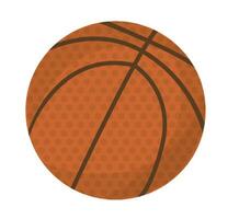 basketbal bal voor spelers, sport- uitrusting vector