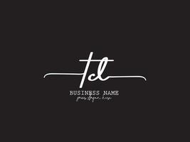 modern td vrouwelijk logo icoon, handtekening td logo brief ontwerp vector