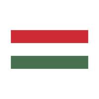 nationaal land vlag van hongarije vector