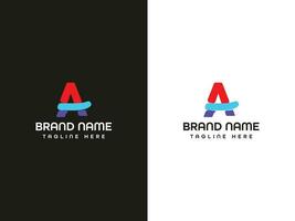 brief logo ontwerp vector